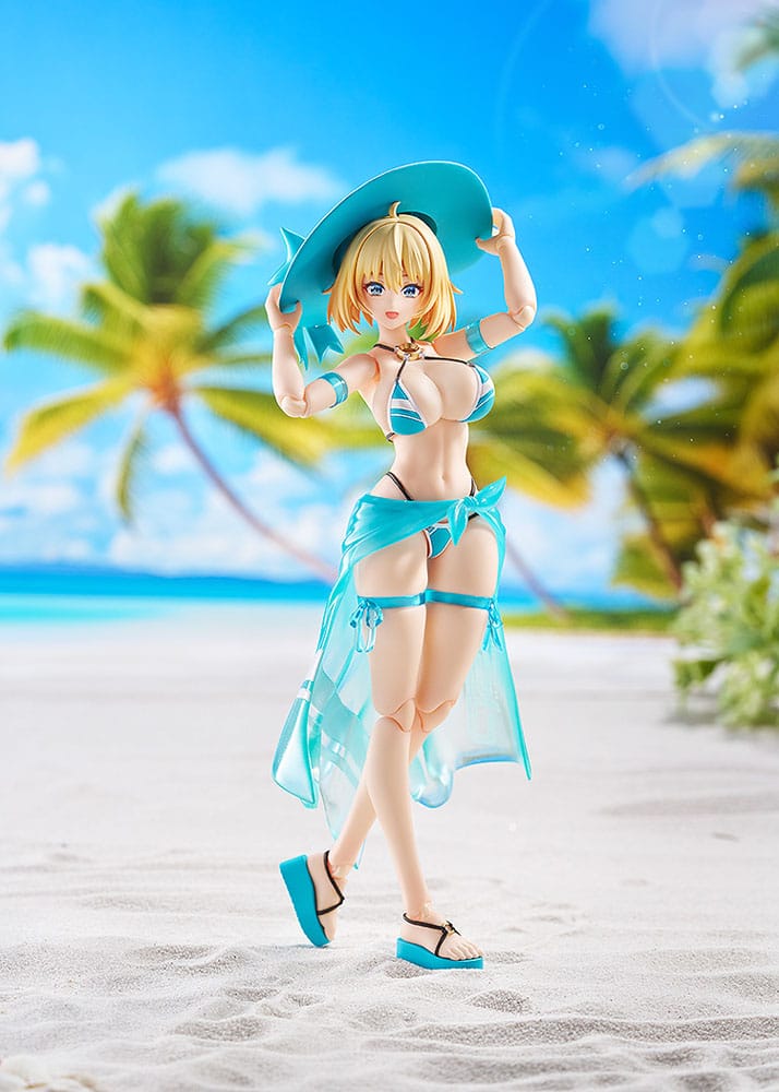 Bunny Suit Planning Figma Action Figure Sophia F. Shirring: Swimsuit Ver. 15 cm