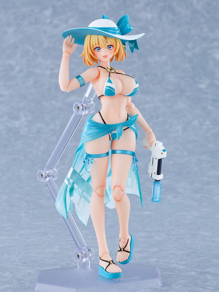 Bunny Suit Planning Figma Action Figure Sophia F. Shirring: Swimsuit Ver. 15 cm