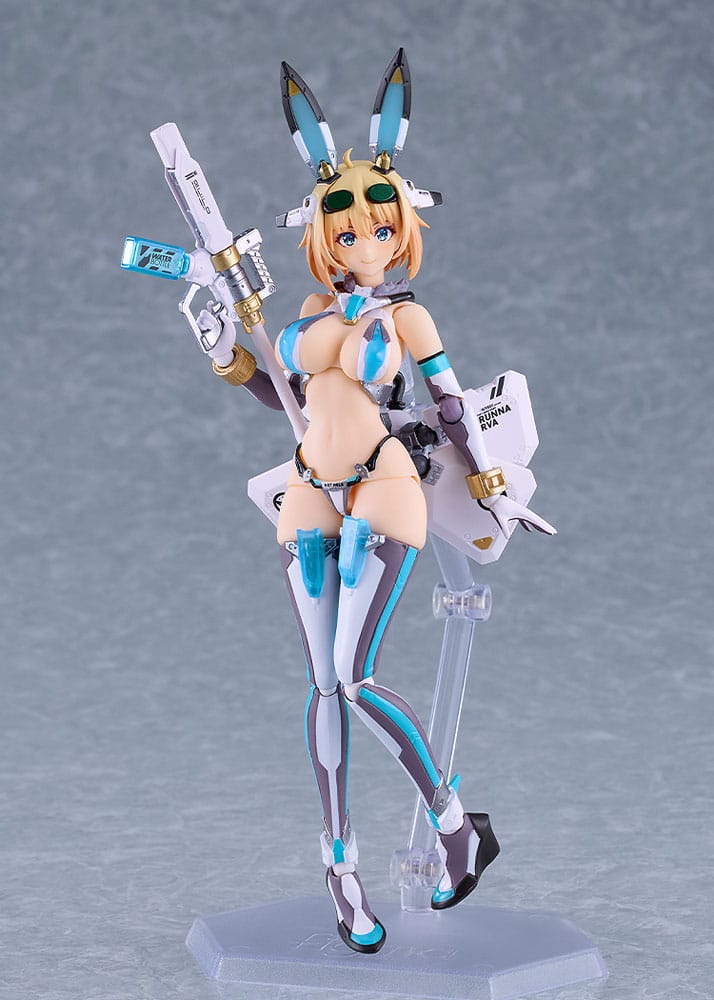 Bunny Suit Planning Figma Action Figure Sophia F. Shirring: Updated Ver. 17 cm