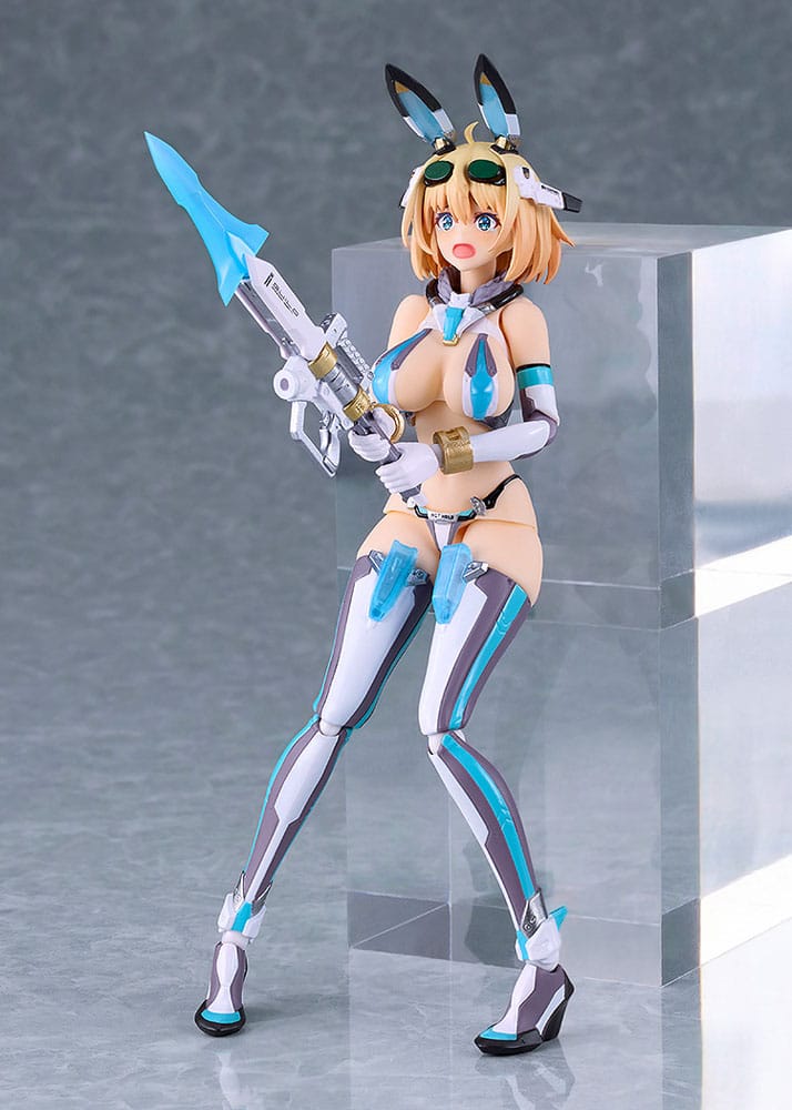 Bunny Suit Planning Figma Action Figure Sophia F. Shirring: Updated Ver. 17 cm