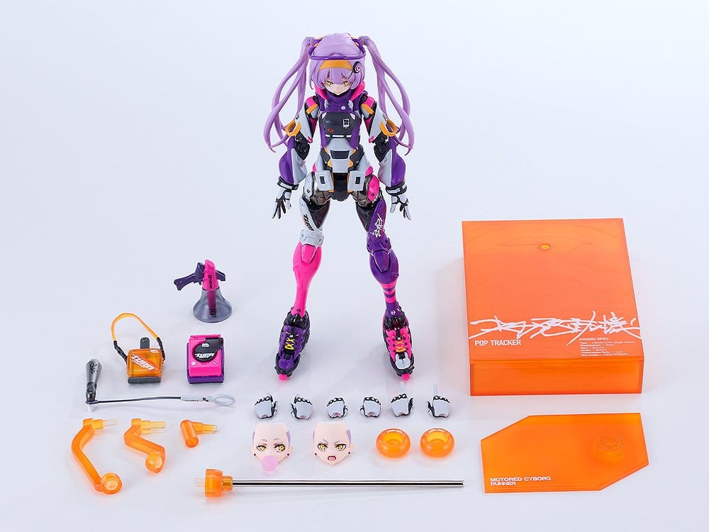 Shojo-Hatsudoki Motored Cyborg Runner Action Figure SSX-155c Pop Tracker 18 cm