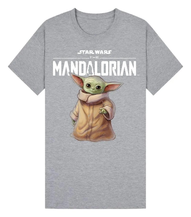 Star Wars The Mandalorian T-Shirt Grogu Pose Size M
