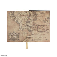 Lord of the Rings Notebook Map of Middle Earth