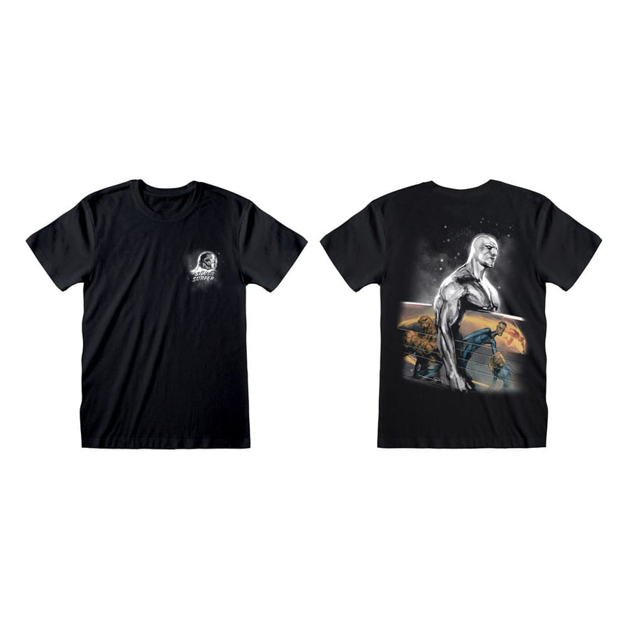 Fantastic 4 T-Shirt Silver Surfer Size S