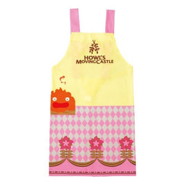 Howl's Moving Castle Apron Calcifer & Flower