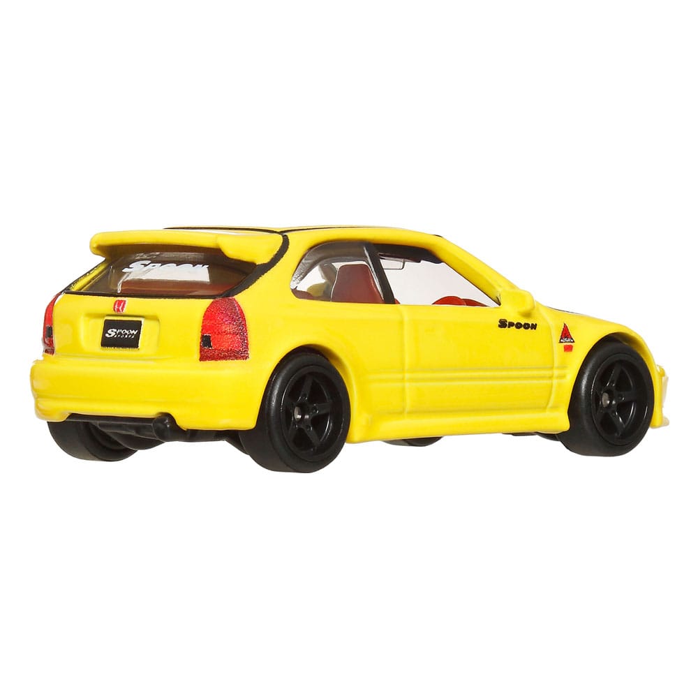 Hot Wheels Premium Car Culture Diecast Vehicle 2-Pack 1/64 '99 Honda Civic Type R (EK9) & Honda Civic Type R