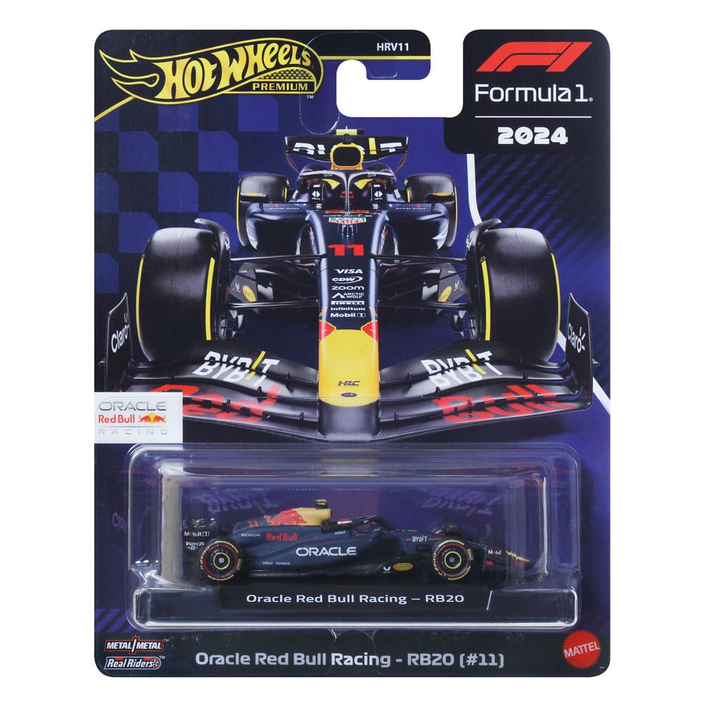 Formula 1 Hot Wheels Premium Diecast Vehicle 1/64 Oracle Red Bull Racing RB20 (#11) (Sergio Perez 2024)
