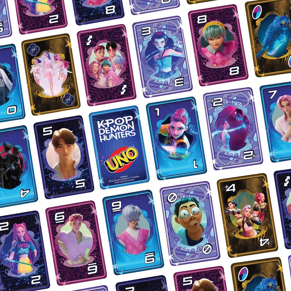 KPop Demon Hunters UNO Card Game