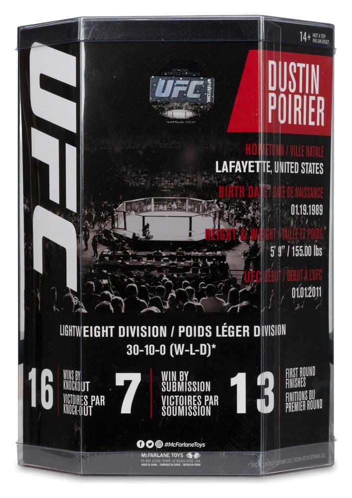 UFC Posed PVC Statue Dustin Poirier 16 cm