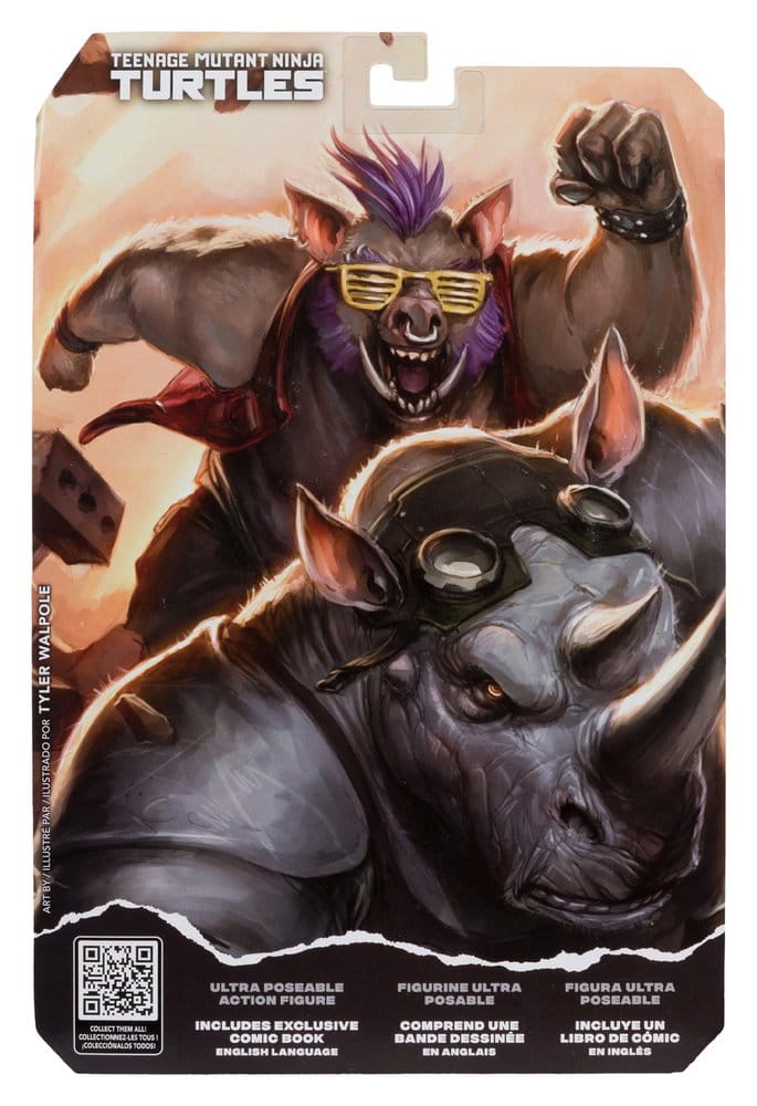 Teenage Mutant Ninja Turtles Page Punchers Action Figure Bebop 16 cm