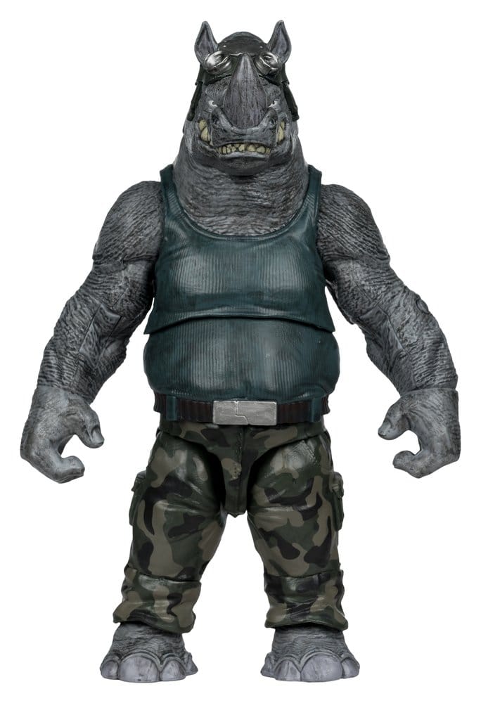 Teenage Mutant Ninja Turtles Page Punchers Action Figure Rocksteady 17 cm