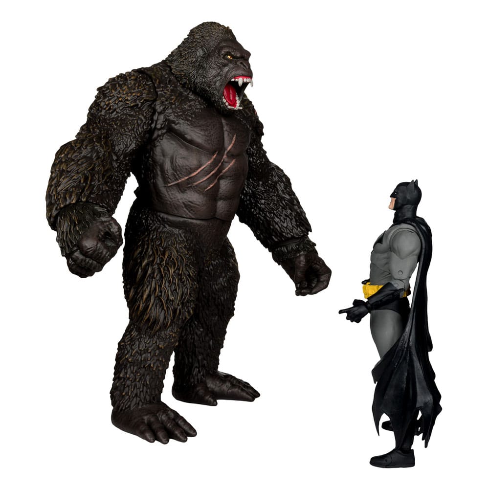 DC Comics - DC Justice League Monsterverse DC Multiverse Action Figures 2-Pack - Batman & Kong