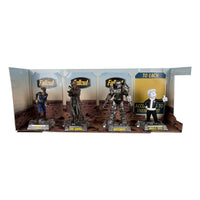 Fallout Movie Maniacs PVC Statue 4-Pack Lucy, Maximus, The Ghoul & Vault Boy 15 cm