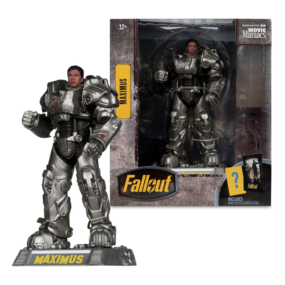Fallout Movie Maniacs Action Figure Maximus (Season 2) 17 cm