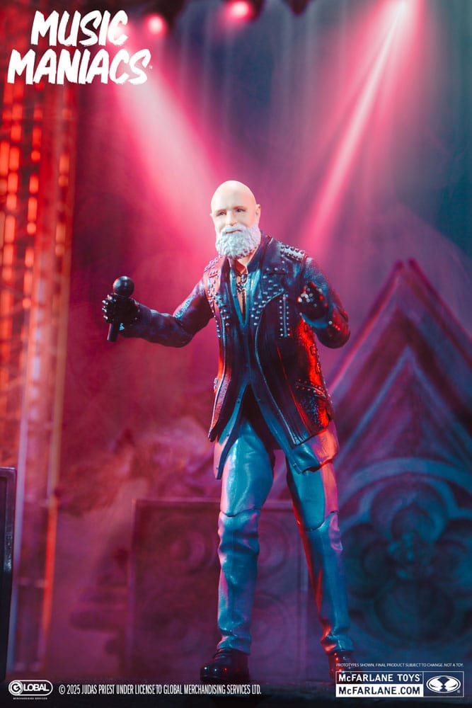 Judas Priest Music Maniacs Heavy Metal Action Figure Rob Halford 15 cm