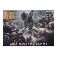 The Walking Dead Action Figures 4-Pack Walkers 13 cm