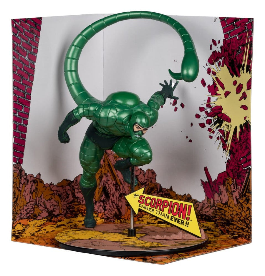 Marvel PVC Statue !/10 Scorpion (Metallic) (The Amazing Spider-Man #318) (Gold Label) 18 cm