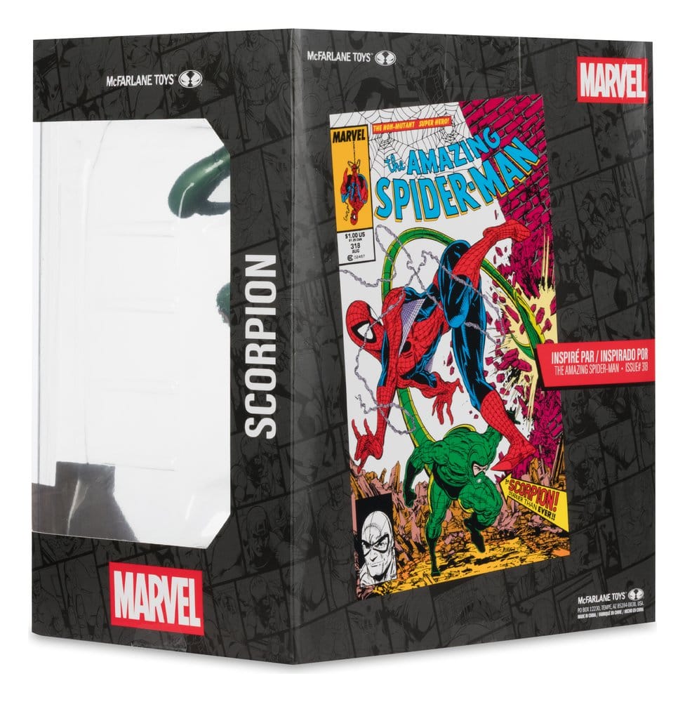 Marvel PVC Statue !/10 Scorpion (Metallic) (The Amazing Spider-Man #318) (Gold Label) 18 cm