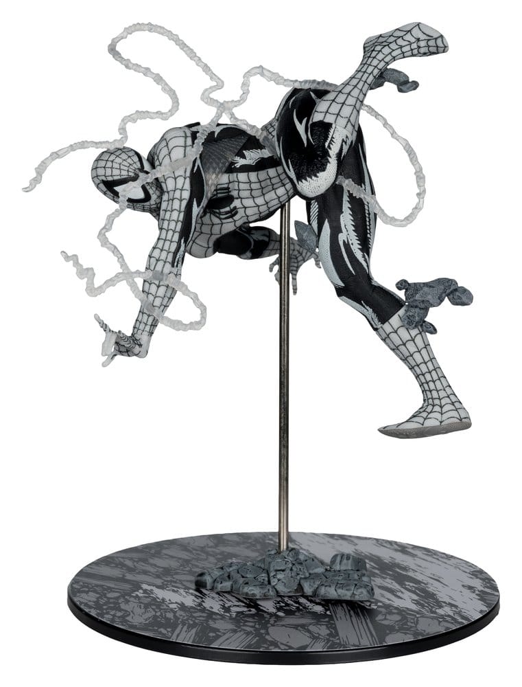 Marvel PVC Statue !/10 Spider-Man (Line Art) (The Amazing Spider-Man #318) (Gold Label) 17 cm