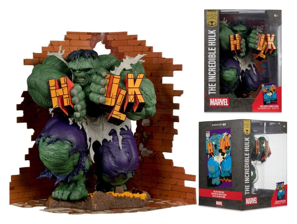 Marvel PVC Statue 1/6 Hulk (The Incredible Hulk #345) (Gold Label)