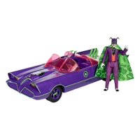 DC Comics - DC Retro Action Figure with vehicle Batman 66 Batmobil with Joker (Gold Label)