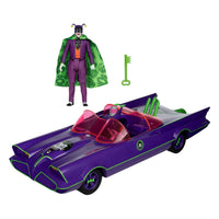 DC Comics - DC Retro Action Figure with vehicle Batman 66 Batmobil with Joker (Gold Label)