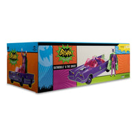 DC Comics - DC Retro Action Figure with vehicle Batman 66 Batmobil with Joker (Gold Label)