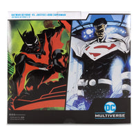 DC Comics - DC Collector Action Figure Pack of 2 - Batman Beyond Vs Justice Lord Superman