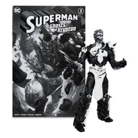 DC Comics - DC Direct Page Punchers Action Figures & Comic Book Pack of 4 Superman Series (Sketch Edition) (Gold Label)