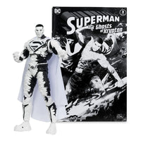 DC Comics - DC Direct Page Punchers Action Figures & Comic Book Pack of 4 Superman Series (Sketch Edition) (Gold Label)