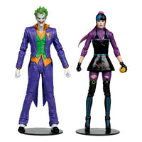 DC Multiverse Action Figures Pack of 2 The Joker & Punchline 18 cm