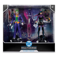 DC Multiverse Action Figures Pack of 2 The Joker & Punchline 18 cm