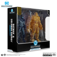 DC Comics - Arkham City DC Multiverse Action Figure 2-Pack - Batman & Solomon Grundy (Gold Label)