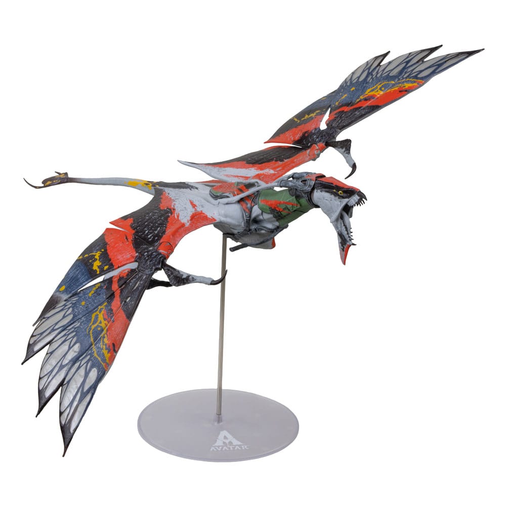 Avatar: Fire and Ash Action Figure Quaritch's new Banshee