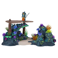 Avatar: The Way of Water Action Figures Metkayina Reef with Tonowari and Ronal