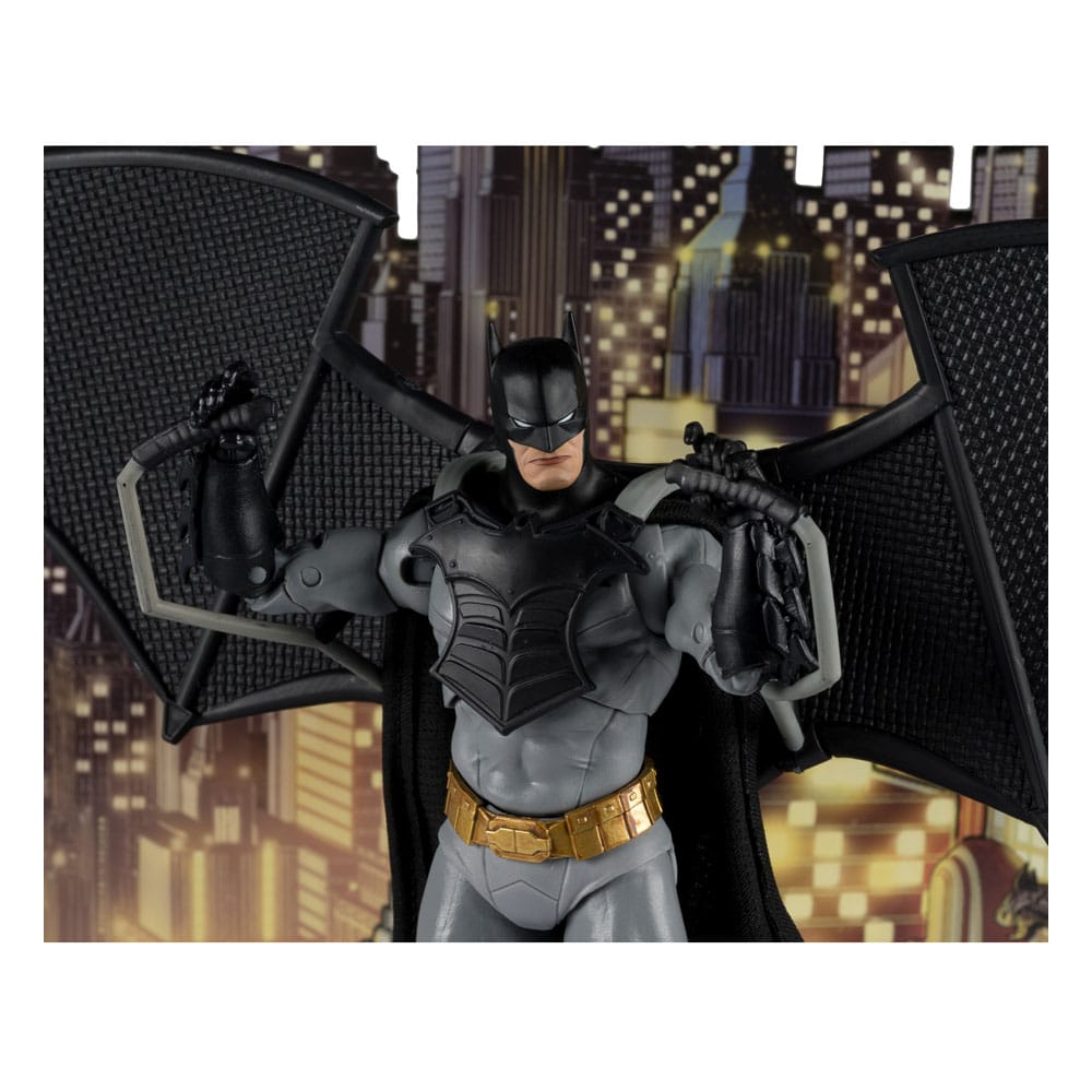DC Comics - DC Multiverse Action Figure - Batman with Bat-Glider (The Thirteenth Hour) (Gold Label)
