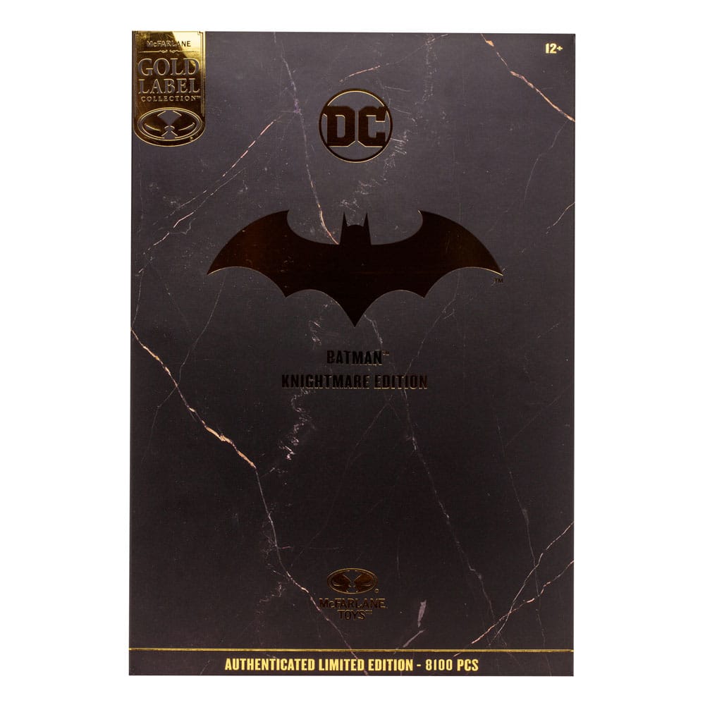 DC Comics - DC Multiverse Action Figure - Batman (Hellbat) (Knightmare) (Gold Label)
