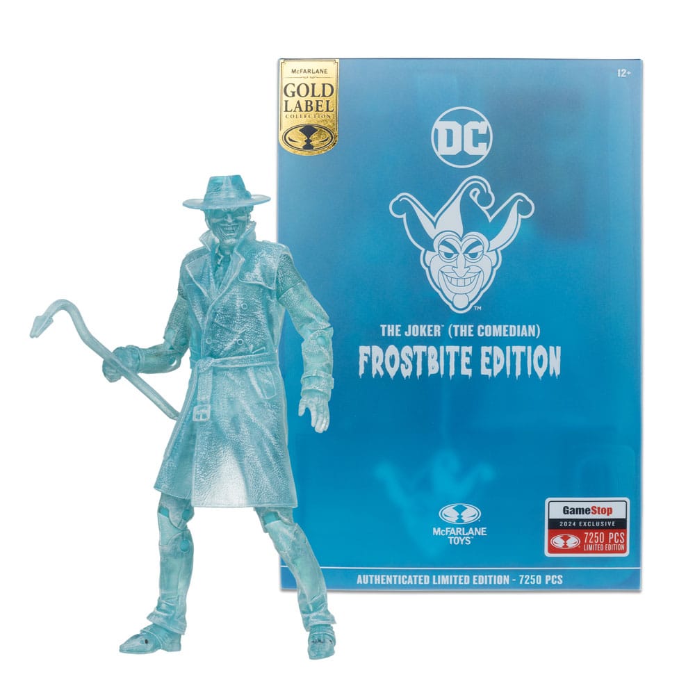 DC Comics - DC Multiverse Action Figure - The Joker (Batman: Three Jokers) (Frostbite) (Gold Label)