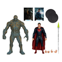 Batman v Superman: Dawn of Justice DC Multiverse Mega Action Figure 2-Pack Doomsday & Superman