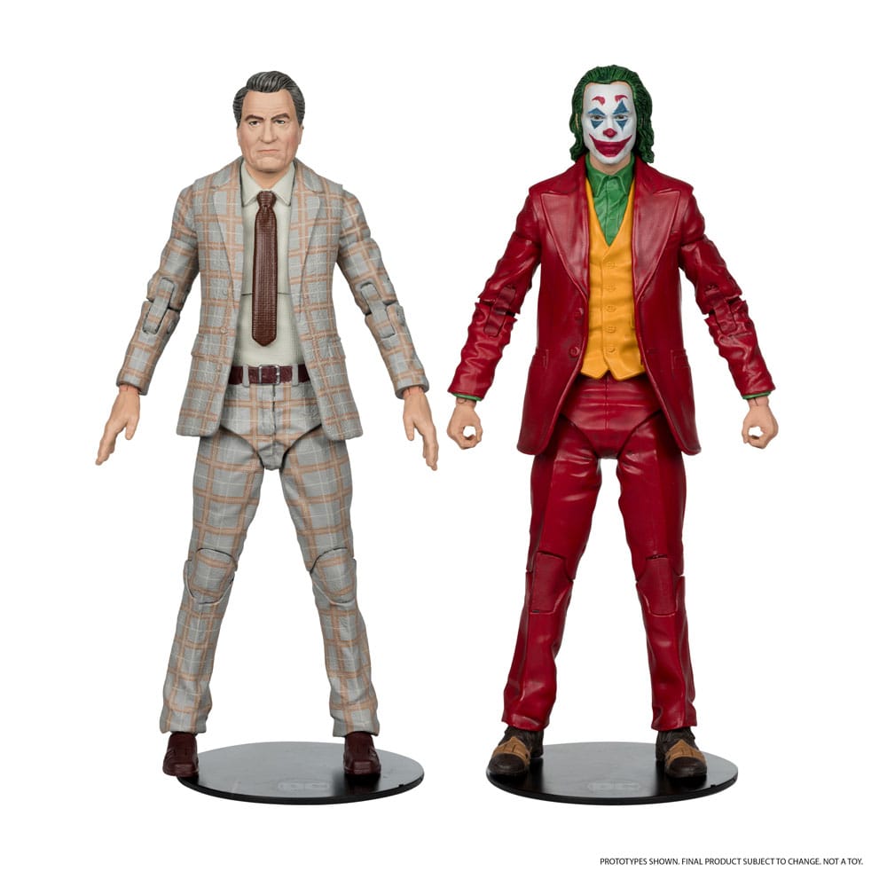 DC Comics - Joker DC Multiverse (Joker Movie) Deluxe Colllector Action Figure - The Joker (Live with Murray Franklin) Limited Edition