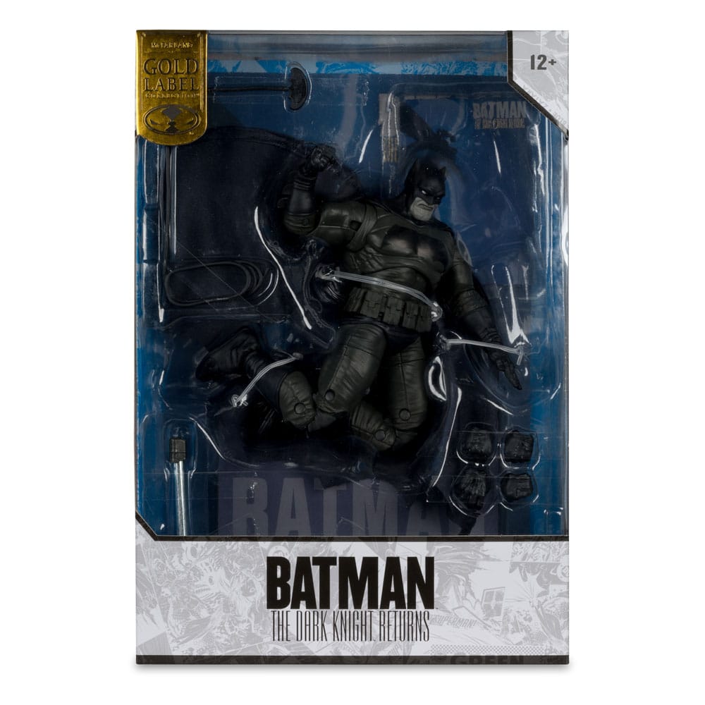 DC Comics - DC Multiverse McFarlane Cover Recreations Action Figure - Batman (Batman: The Dark Knight Returns #1) (Gold Label)