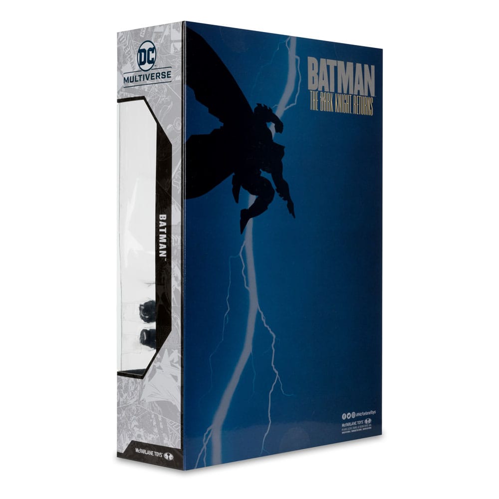 DC Comics - DC Multiverse McFarlane Cover Recreations Action Figure - Batman (Batman: The Dark Knight Returns #1) (Gold Label)