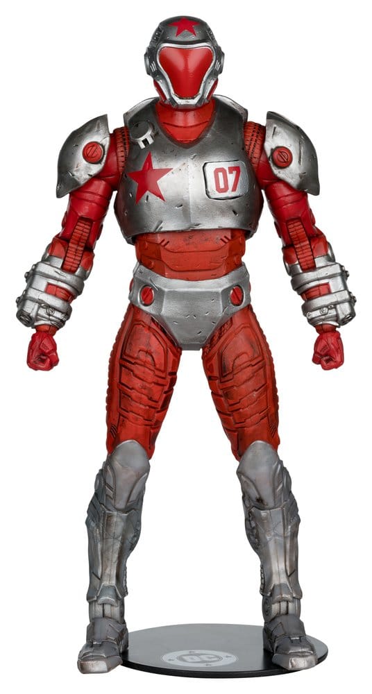 Justice League: Generation Lost DC Multiverse Action Figure Rocket Red Brigade 18 cm