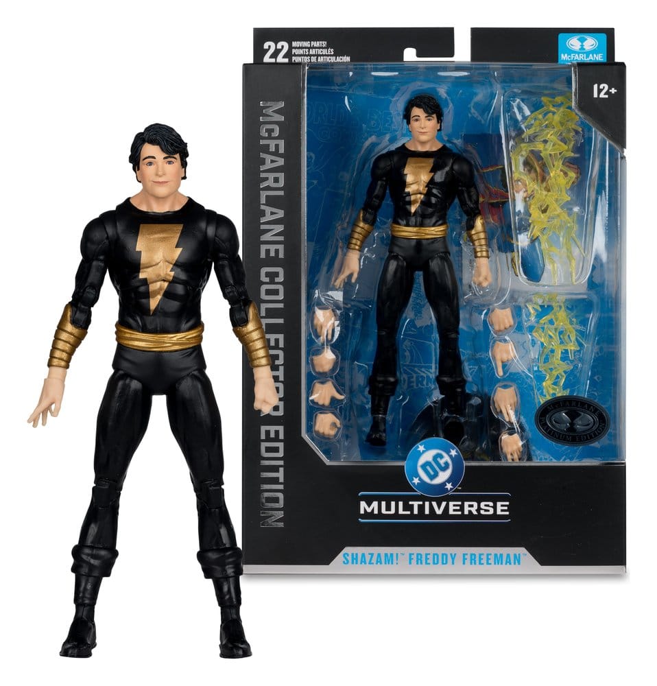 DC Multiverse Collector Edition Action Figure Shazam! Freddy Freeman (Captain Marvel Jr.) (Collector Edition #55) 18 cm