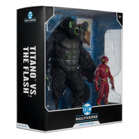 DC Multiverse Action Figure 2-Pack Flash vs. Titano 18 cm