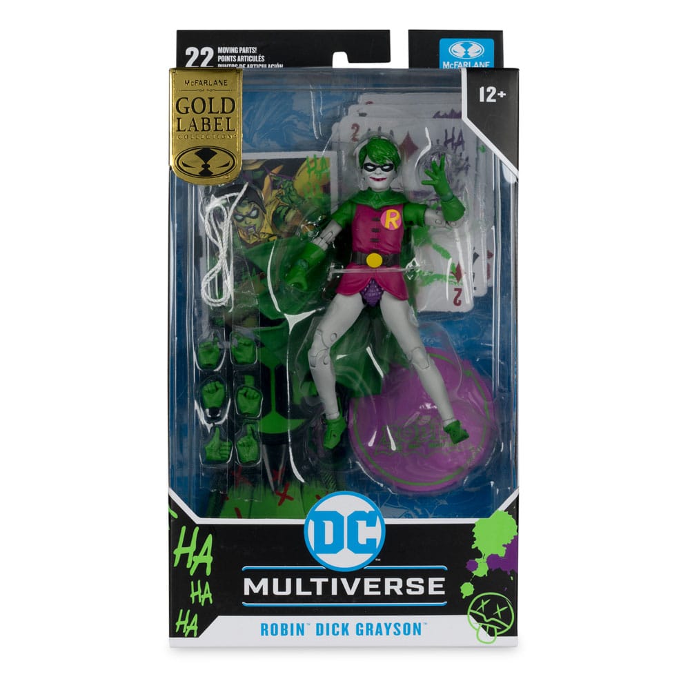 DC Rebirth DC Multiverse Action Figure Robin (Dick Grayson) (Jokerized) (Gold Label) 18 cm