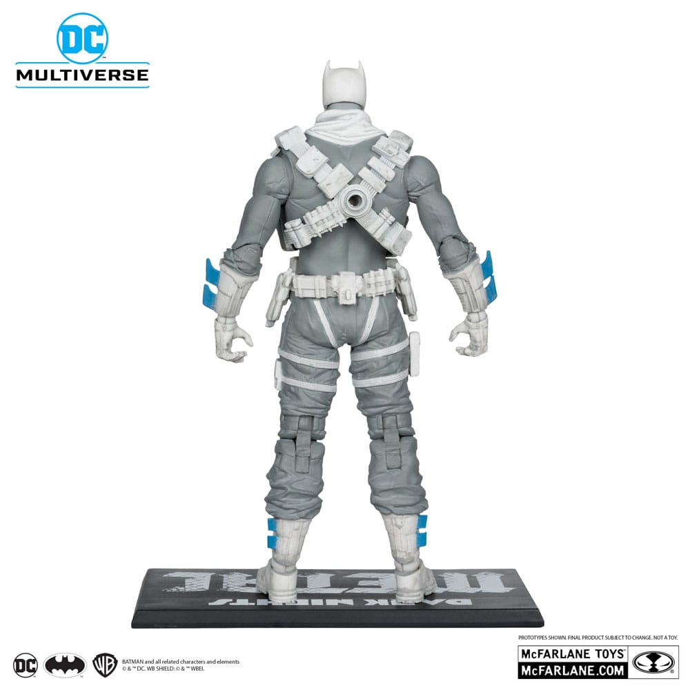 DC Multiverse Action Figure The Grim Knight (Dark Nights Metal) (Black & White Accent Edition) (Gold Label) 18 cm
