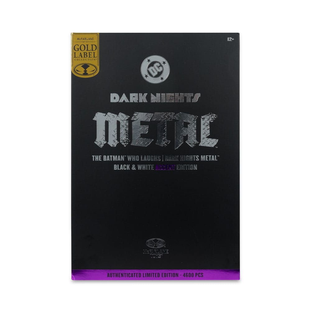 DC Multiverse Action Figure The Batman Who Laughs (B&W with accent) (Gold Label) 18 cm