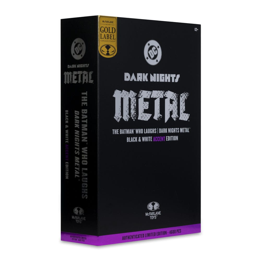 DC Multiverse Action Figure The Batman Who Laughs (B&W with accent) (Gold Label) 18 cm