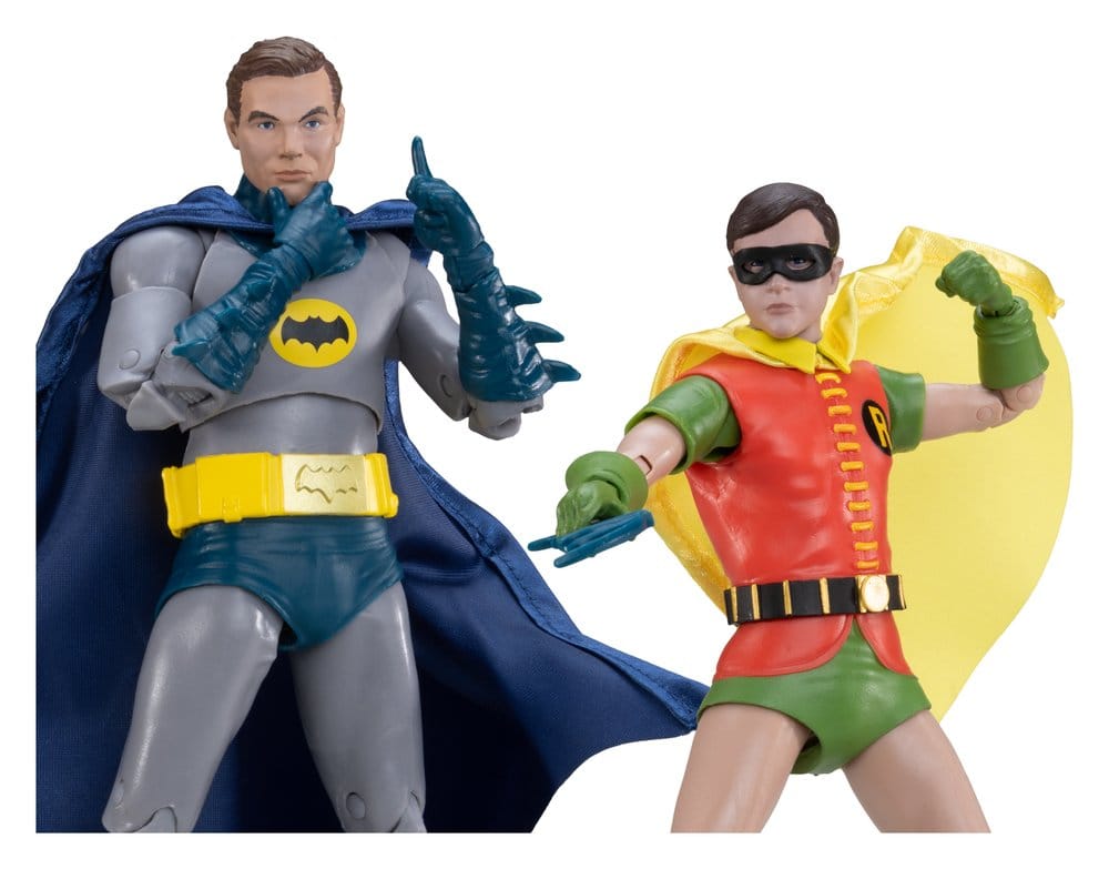 Batman Classic TV Series DC Multiverse McFarlane Collector Edition Action Figure 2-Pack Batman and Robin 18 cm
